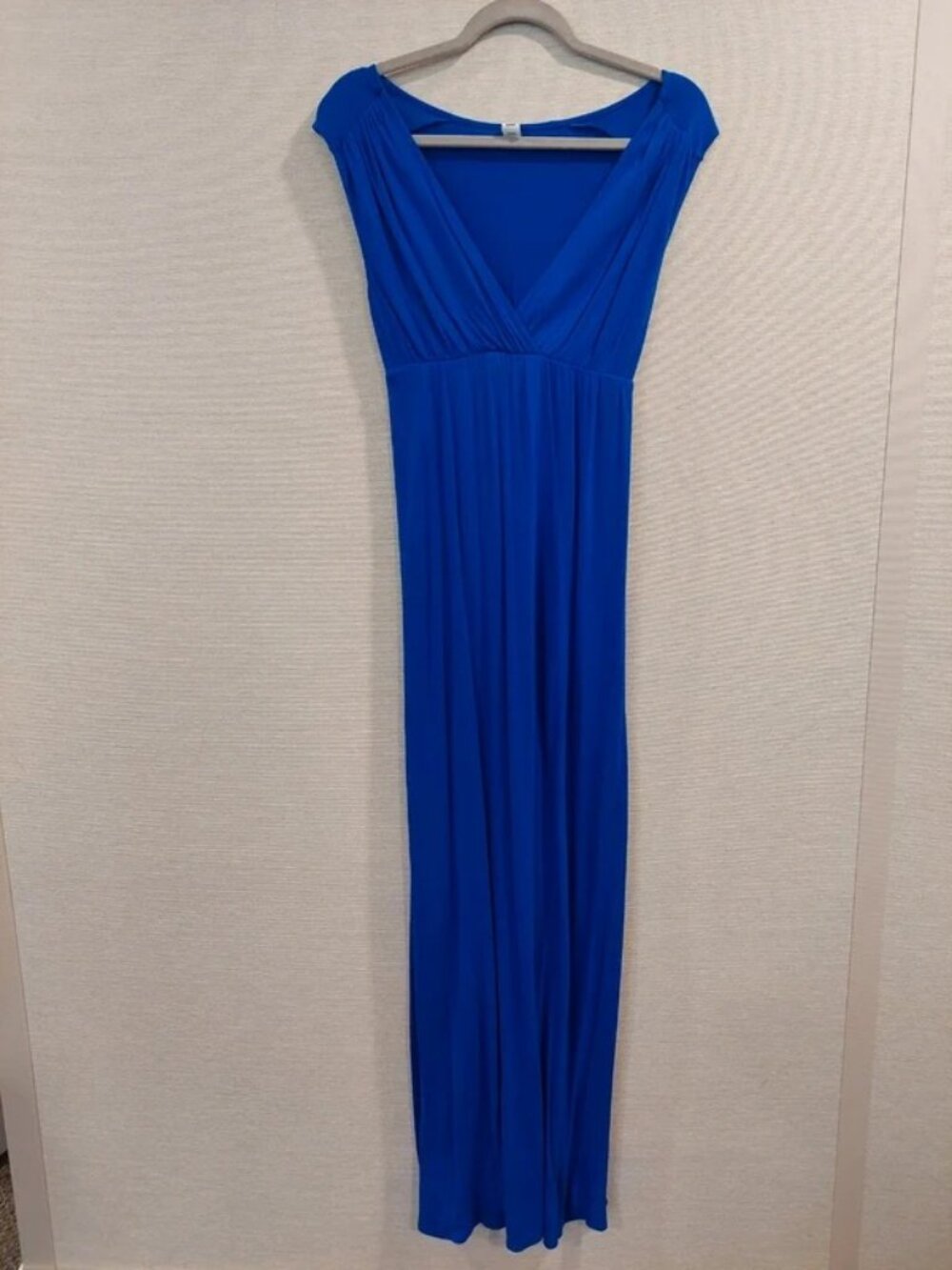 Old Navy Blue Rayon Dress Size M
